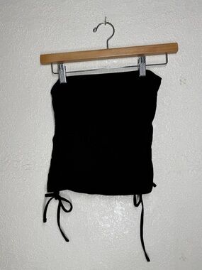 MISS SELFRIDGE Tube Top With Side Scrunch Ruching SIZE 6